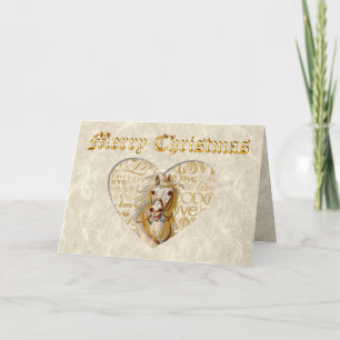 Navidad del caballo del vintage