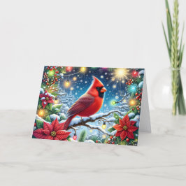 Navidad del Cardenal de Invierno Rojo