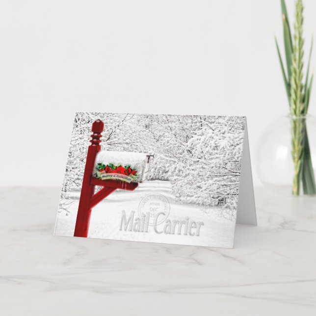 Navidad del cartero/del empleado de correos (Anverso)