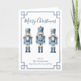 Navidad del Cascanueces Azul