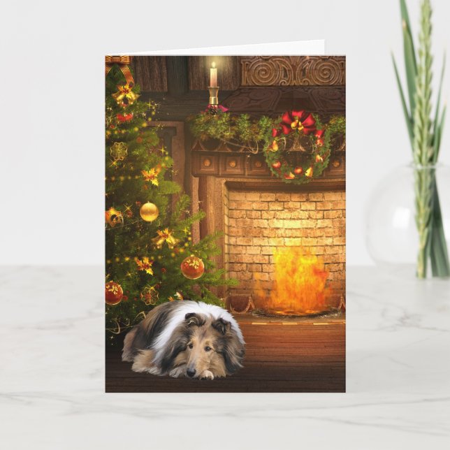 Navidad del collie (Anverso)