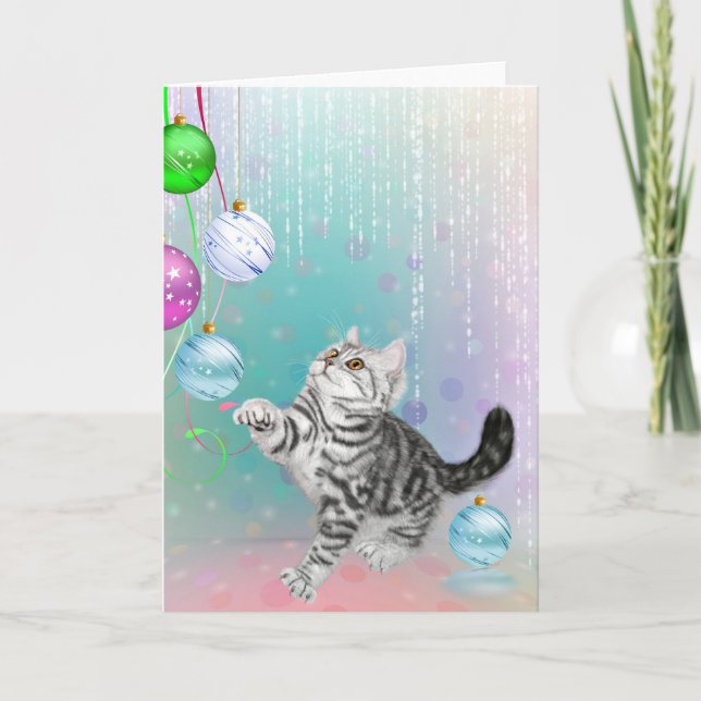 Navidad del gatito (Anverso)