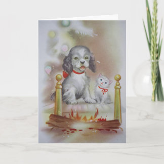 Navidad del gato y del perro