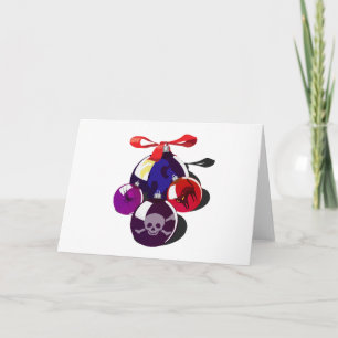 Navidad del gótico de Kawaii u ornamentos de