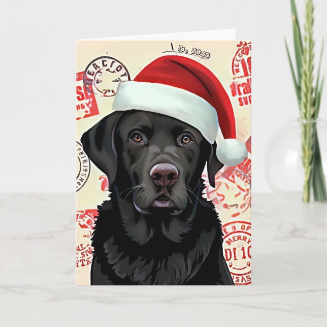 Navidad del lab negro (Anverso)