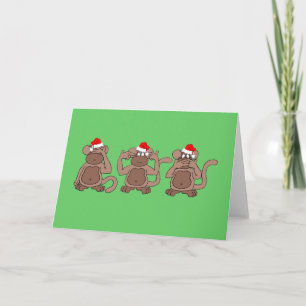 navidad del mono