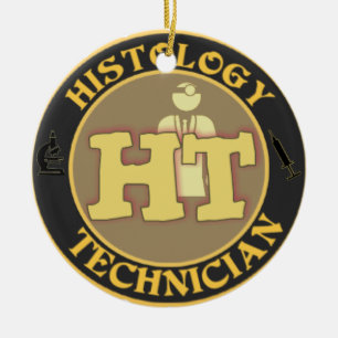 NAVIDAD DEL ORNAMENTO DEL TÉCNICO DE LA HISTOLOGÍA