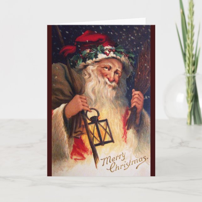 Navidad del padre con la linterna (Anverso)