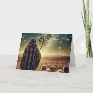 Navidad del Pastor Vigilante sobre el Rebaño Vinta