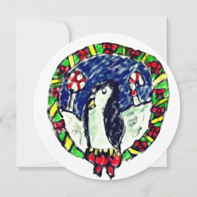 navidad del pingüino (Anverso)