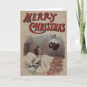 Navidad del pudín del Victorian