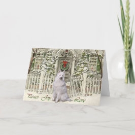 Navidad del samoyedo