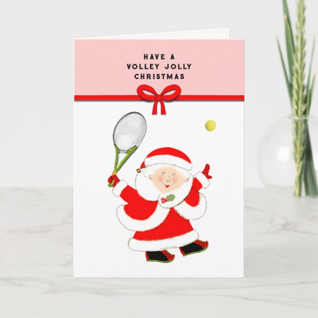 Navidad del tenis que saluda (Anverso)