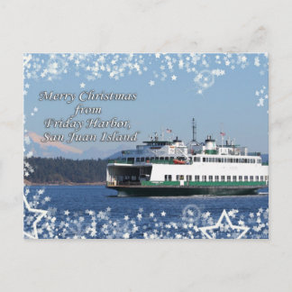 Navidad del transbordador del puerto de viernes