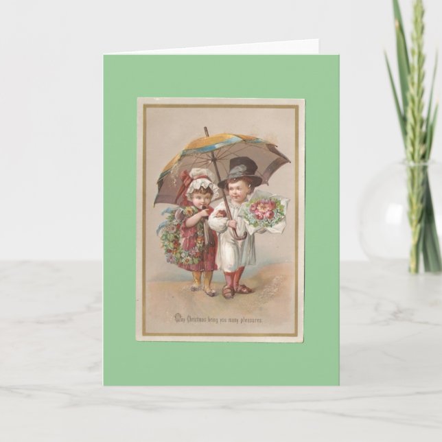 Navidad del Victorian (Anverso)