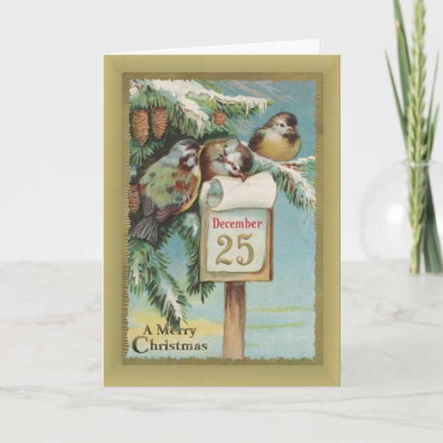Navidad del vintage (Anverso)