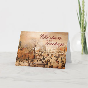 Navidad del vintage del ~ del invierno