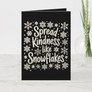 Navidad Difunde Amabilidad Como Copos de Nieve Xma
