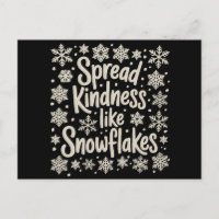 Navidad Difunde Amabilidad Como Copos de Nieve Xma