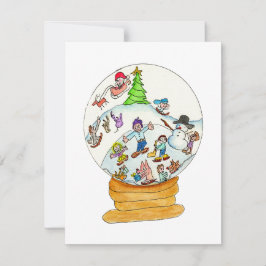 Navidad - Diversión Invernal en Bola de Nieve