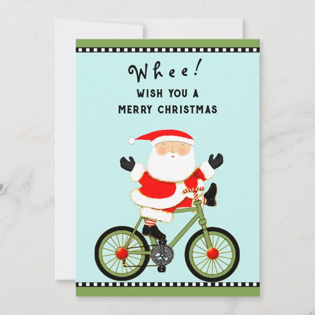 Navidad divertida para ciclistas (Anverso)