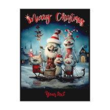 Navidad divertida personalizada