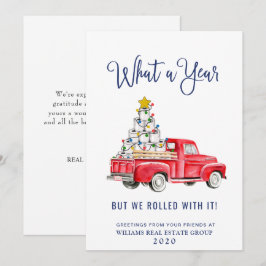 Navidad Divertida ¿Qué Año Tarjeta Corporativa