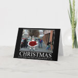 Navidad divertido<br><div class="desc">Tarjetas de Navidad del mún gusto con un lema divertido pero insípido e imágenes divertidas del navidad de Santa que destellan.</div>