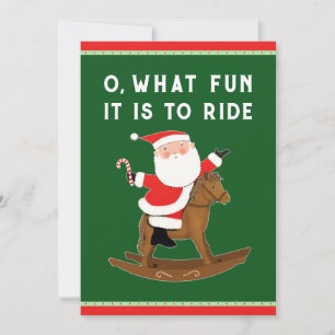 Navidad ecuestre divertida