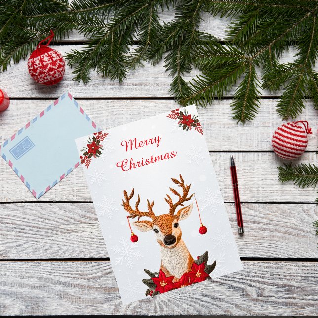 Navidad elegante con foto bordada personalizada (Subido por el creador)