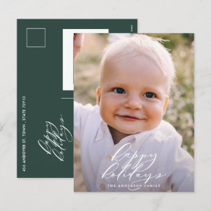 Navidad elegante minimal foto moderna festividad