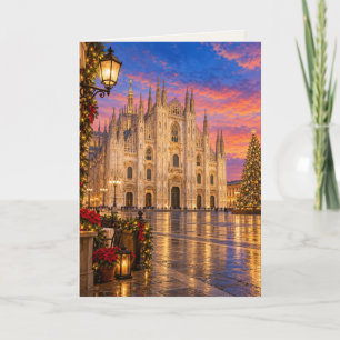 Navidad en blanco Milán Italia