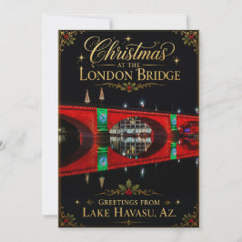 Navidad en el London Bridge Lake Havasu Arizona