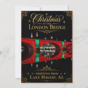Navidad en el London Bridge Lake Havasu Arizona