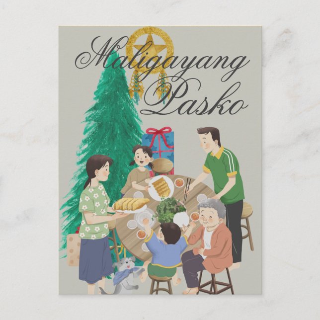 Navidad en Filipinas Maligayang Pasko  (Anverso)