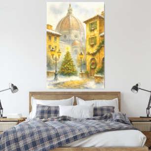 Navidad en Florencia Italia Arte festivo del Duo
