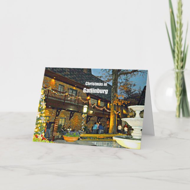 Navidad en Gatlinburg, Tennessee (Anverso)