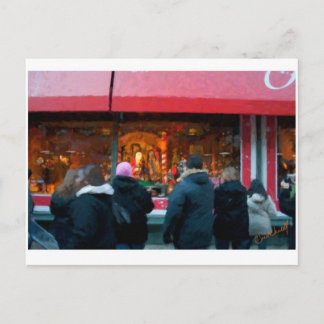 Navidad en la exhibición de la ventana de NYC