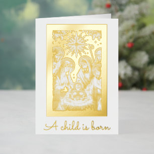 Navidad en lámina de oro personalizar firma Navida