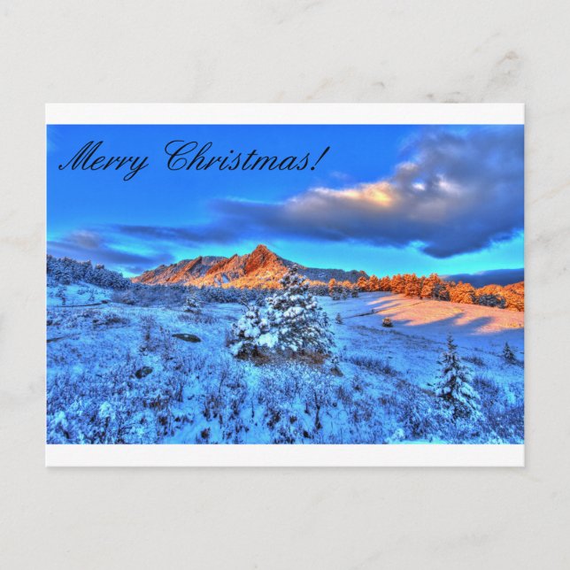 Navidad en las montañas (Anverso)