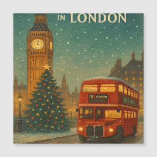 Navidad en Londres – Escena festiva de vacaciones