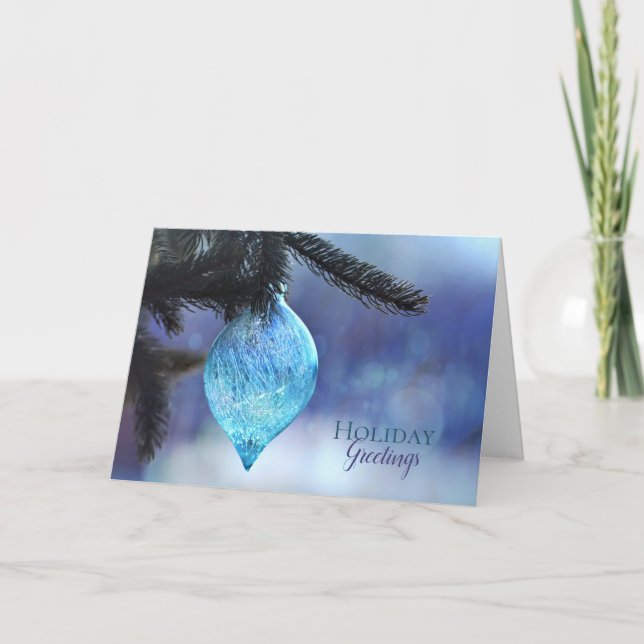 Navidad en tarjeta del día de fiesta de la (Anverso)