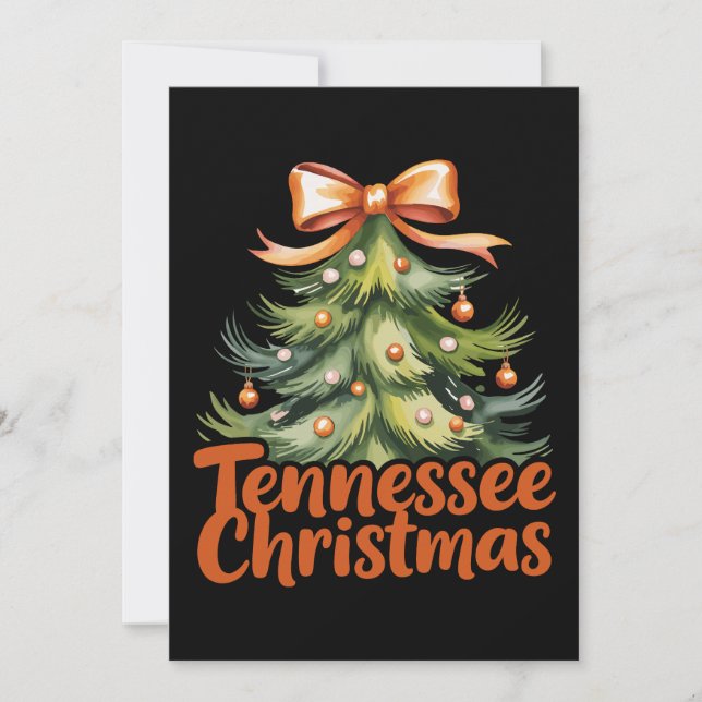 Navidad en Tennessee, familia, partido, vacaciones (Anverso)
