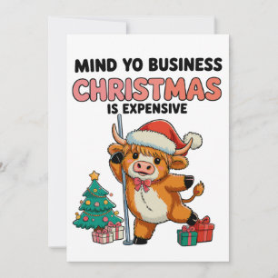 Navidad Es Cara Cow Navidad Cuida Tus Asuntos