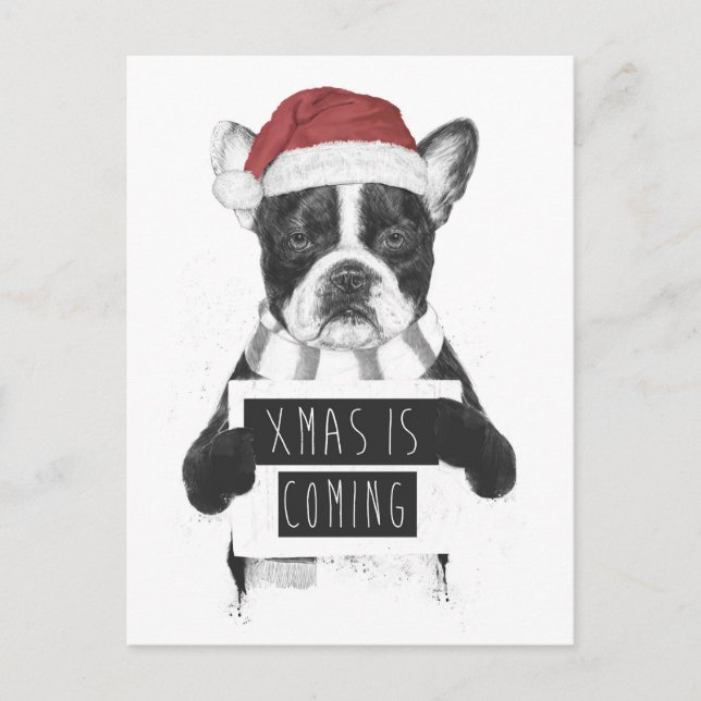 Navidad está viniendo (Anverso)