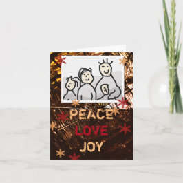 Navidad estacional de la foto de la paz del amor
