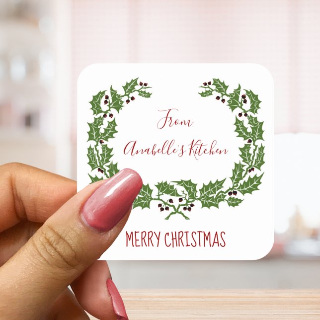 Navidad Etiqueta Navidad feliz repostería comida (Subido por el creador)