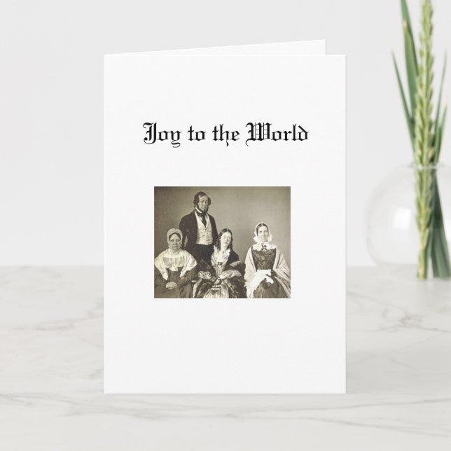 Navidad - familia del Quaker (Anverso)