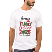 Navidad Familiar 2025 Camisetas Personalizables pa