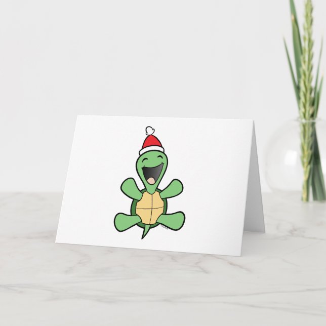 Navidad feliz de la tortuga (Anverso)